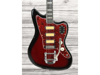  Guitarra elétrica Fender  Gold Foil Jazzmaster Ebony Fingerboard Candy Apple Burst 