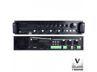  VSOUND  Amplificador PA 12/230V 3 Entradas 360W Mp3/USB/SD/BT 