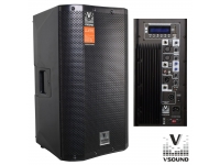 Colunas Amplificadas VSOUND VSSPRO12APUSB Coluna Bi-Amplificada de 500W 